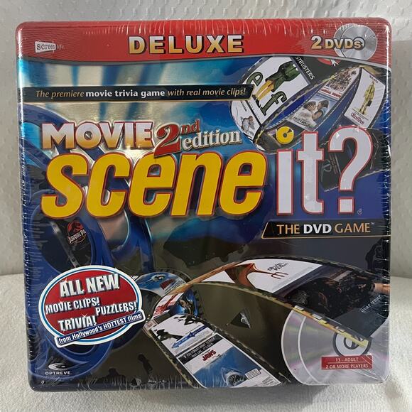 Mattel SCENE IT? Movie 2nd Edition 2007 DVD Trivia Game NEW/SEALED - Picture 1 of 2